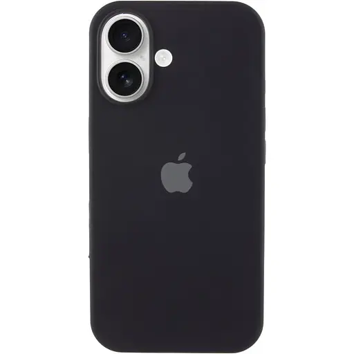 Чехол Epik Silicone Case Full Protective AA для Apple iPhone 16, 6.1 Черный/Black