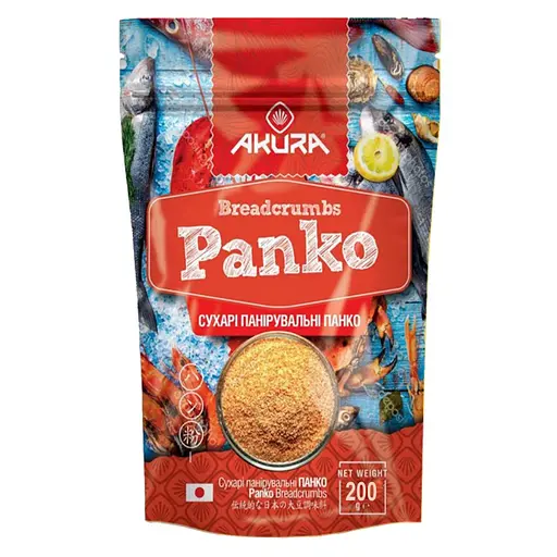  Сухарі панірувальні Akura Panko 200 г