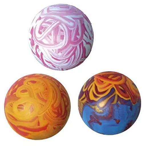 Игрушка для собак Tatrapet Dental Gum мячик резиновый 7.2 см разноцветный