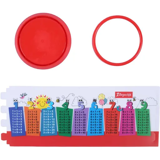 Стакан для письменных принадлежностей 1 Вересня Таблица умножения разборная (940409) - фото 3