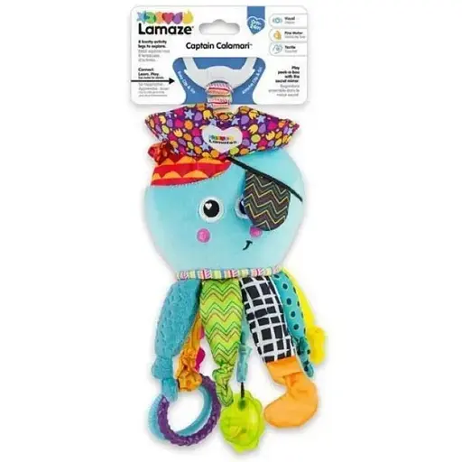 М'яка іграшка підвіска Lamaze Пірат восьминіг L27068 - фото 1