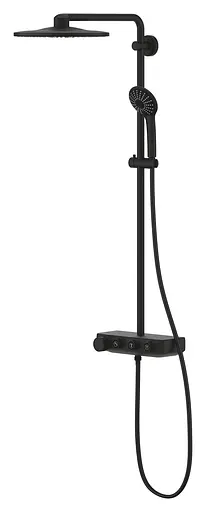 Душова система з термостатом Grohe Euphoria Smart Control System 310 Duo 22120KF0, Чорний матовий - фото 4