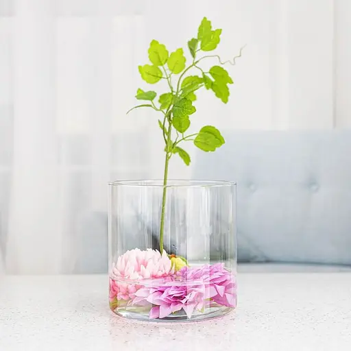 Ваза Trendglass Flora скляна для квітів та декору 19 см (35096) - фото 5