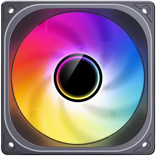 Вентилятор JONSBO ZB-120BR ARGB Black (ZB-120BR Black)