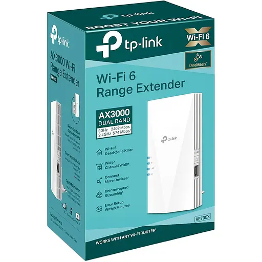 Ретранслятор Wi-Fi сигналу TP-Link RE700X [130256] - фото 4
