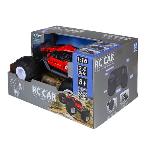 Автомобіль на радіокеруванні KS Drive Off-Road Strong Power червоний (SL-8423ARH) - фото 11