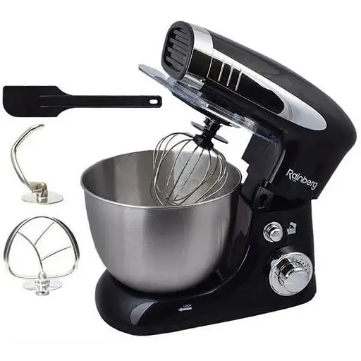 Кухонная машина комбайн Rainberg RB-8081 Черный 3200 Вт - фото 2