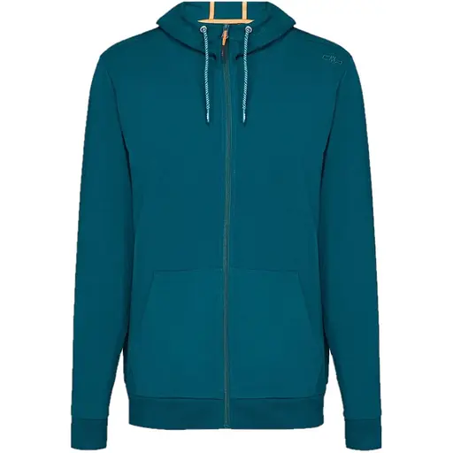 Кофта CMP Man Jacket Fix Hood 32D8077 Deep lake S (1097-32D8077-M916 46)