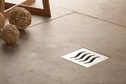 Трап для душа Pestan Confluo Vertical Dry вертикальный с фланцем 10х10 см 30412 - фото 2