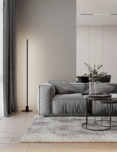 Торшер Skarlat RLL8102 18W BK 4000K - фото 4