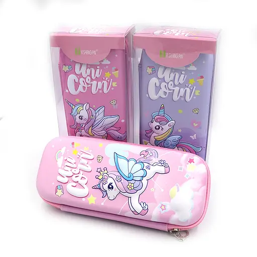 Пенал жорсткий об’ємний Поні, 21x9x3.5 см, PVC (В асортименті) - фото 2