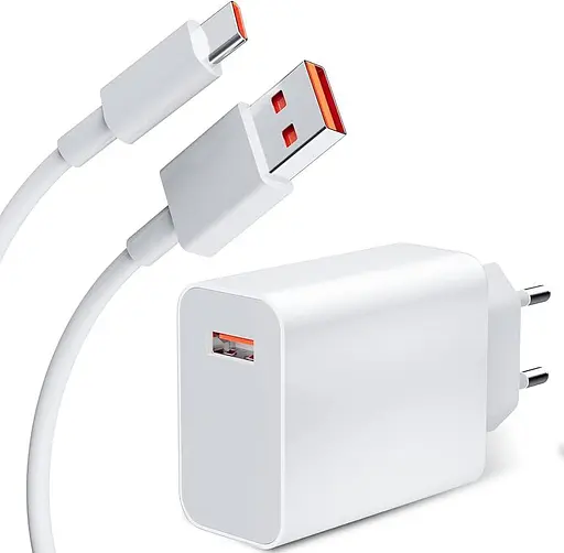 Зарядний пристрій PD Xiaomi 33 W + кабель Type-C комплект набір - фото 4