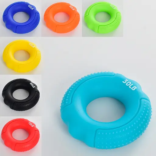 Эспандер кистевой, нагрузка 9-36 кг, 7.5x7.5x2 см (в ассортименте) - фото 2