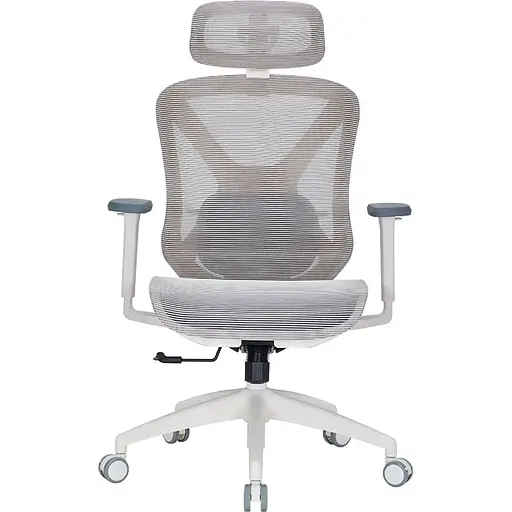 Крісло офісне Officepro Atlas OC630-W-LG-LG White/Light Gray (OC630-W-LG-LG)