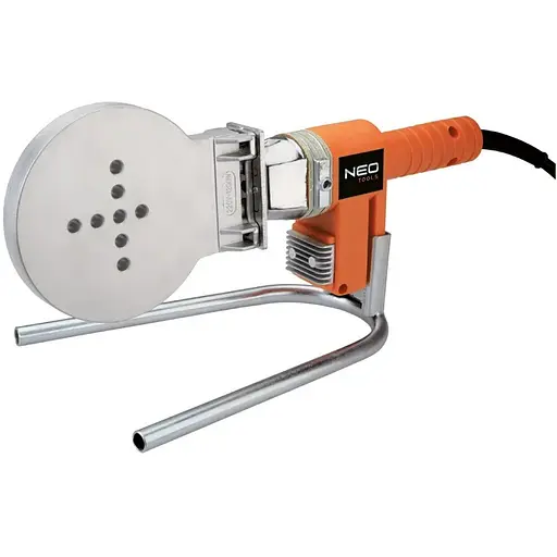 Neo Tools 21-002 Паяльник для пластиковых труб, 1200 Вт, 16-110мм, PTFE-покрытие, 260°С, 6.9 кг, кейс