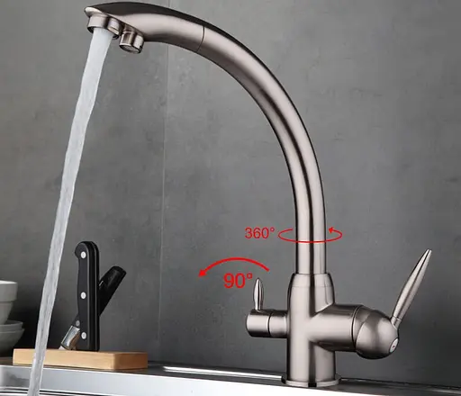 Змішувач для кухні Frap F4399-5 - фото 1