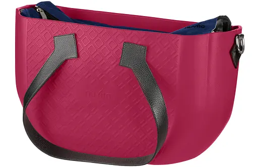 Сумка MyMia ручки кожа, малиново-черный Nuvita det0018690 - фото 4