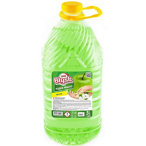 Рідке мило Super Blysk яблуко 5 л (SB51998) - фото 1