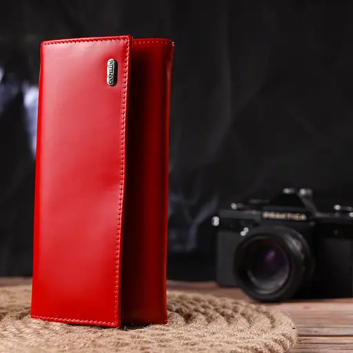 Женский кожаный кошелек Canpellini 19х9.2х2 см acs0025134 - фото 6