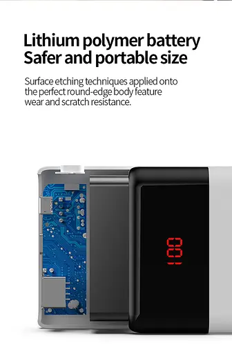 Зовнішній акумулятор Romoss 20000 mAh LT20PS (PLM20-102-1131H) - фото 4