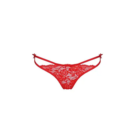 Трусики із зав'язочками з боків WARDA THONG red - Passion Exclusive L/XL - фото 5