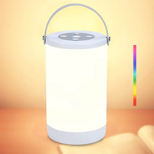 Настольный светильник Brille с аккумулятором TE-060 RGB+3000K+IC, USB - фото 2