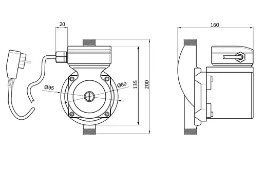 Насос для повышения давления Thermo Alliance LPS25-13Z (LPS2513Z) - фото 4
