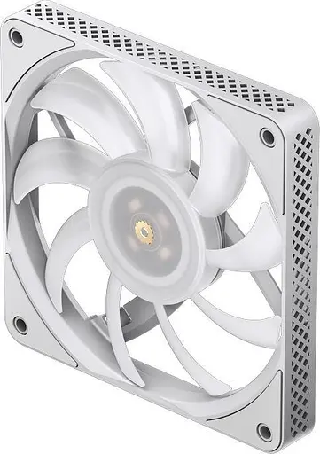 Вентилятор Jonsbo HF1215 White ARGB (120mm, 700-1800RPM, 29.7dB, 4pin+LED 3pin) (HF1215 White ARGB) - фото 4