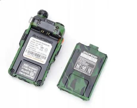 Портативная рация Baofeng UV-5R FM радио + фонарик (Камуфляж) - фото 5