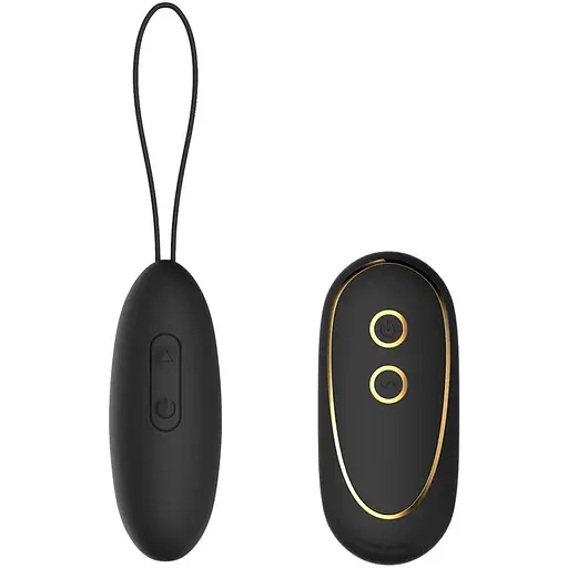 Віброяйце Dreamtoys Elite Elize 8 см чорний