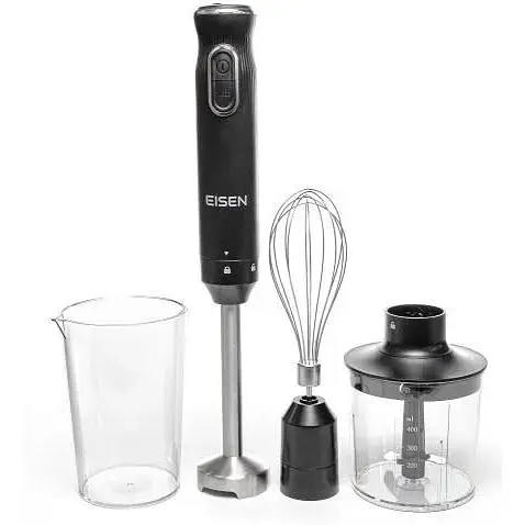 Блендер Eisen EBS-103S, Black, 1000W, занурювальний