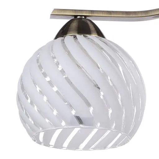 Люстра стельова Brille класична в зал E27 60W BZ (LK-539C/4) - фото 5