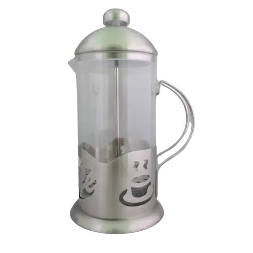 Заварник френч пресс для чая кофе А - Плюс 1027 600мл френч чайник заварник стеклянный с прессом - фото 1