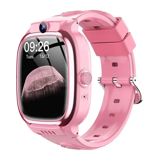 Дитячий смарт годинник Y88 з SIM-картою прослуховуванням GPS трекером камерою та відеодзвінком рожевий