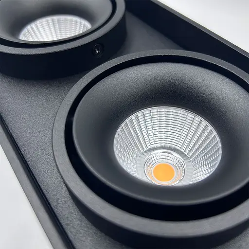 Точечный светильник Skarlat RSLC78005 2*10W BK 3000K - фото 3