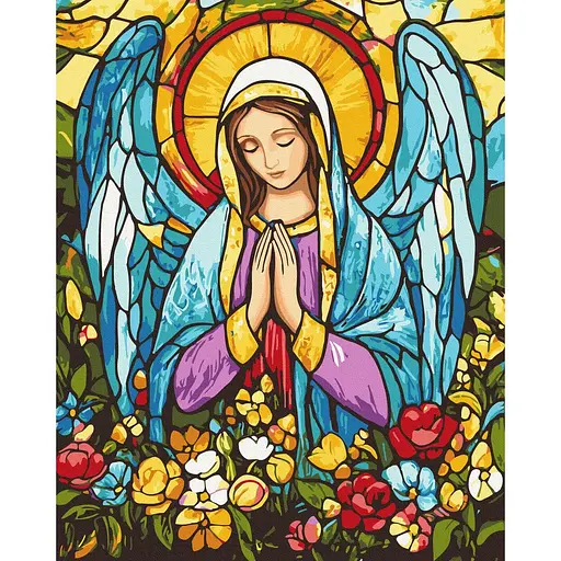 Картина за номерами на підрамнику Brushme Хранителька світла