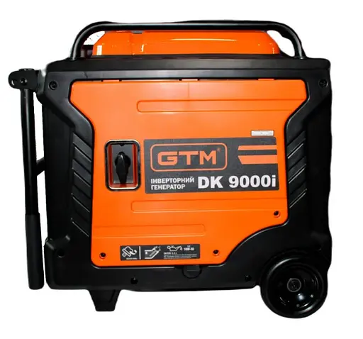 Генератор інверторний GTM 7,5/8,0 кВт, однофазний, ручний запуск (DK9000i) - фото 4