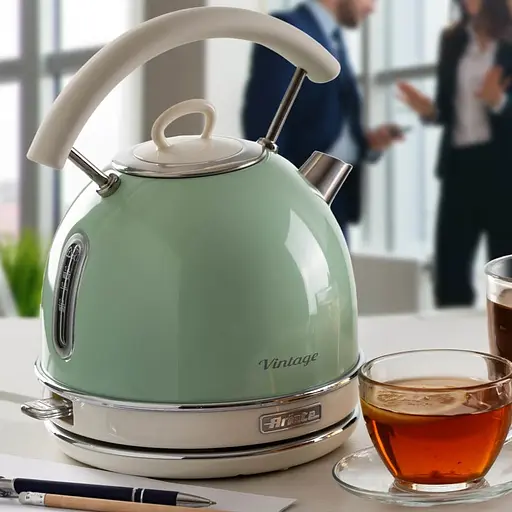 Електрочайник Ariete Vintage Kettle 2877/04 GR - фото 2