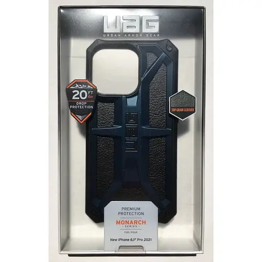 Оригінальний протиударний чохол UAG Monarch для iPhone 13 Pro (6.1") Mallard (113151115555) - фото 2