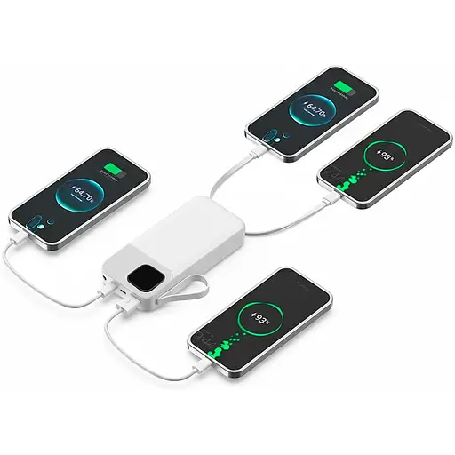 Повербанк TheGeneral Voltix 20000 mAh белый (40012819-08) - фото 5