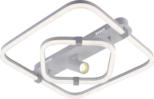 Люстра светодиодная V DK6301-2+1 WH+CR - фото 3