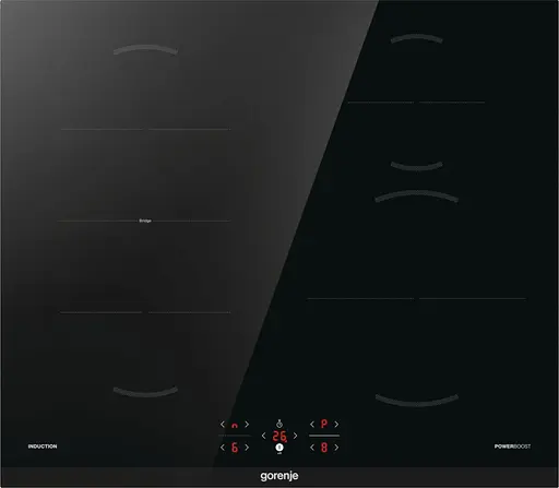 Варильна поверхня Gorenje індукційна, 60см, Bridge, TouchControl, чорний - фото 3