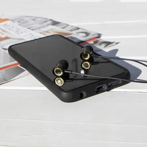 Проводные наушники Hoco M37, 3.5mm, 1.2m, Чёрный - фото 4