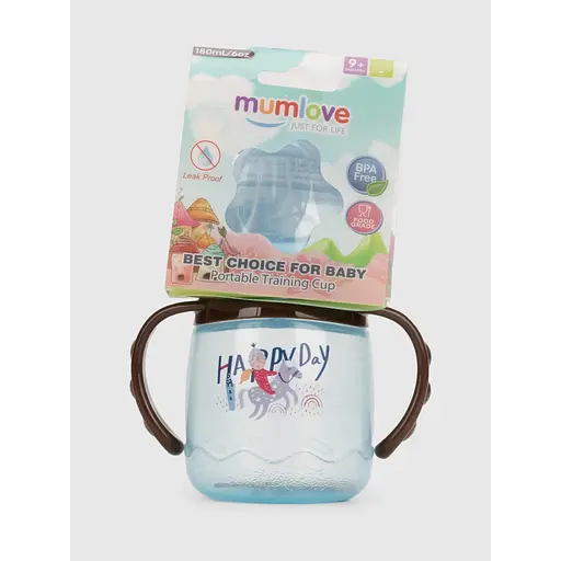 Поїльник з силіконовим носиком MGZ-0314(Blue) 180 мл - фото 2