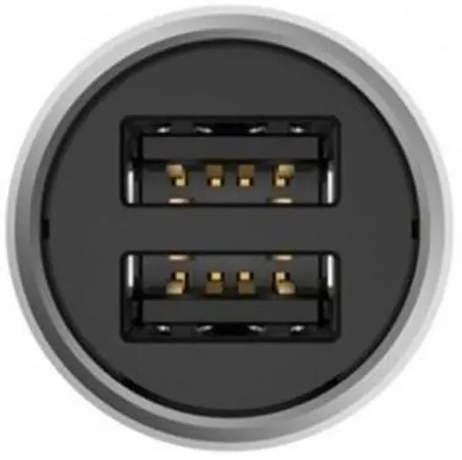 Автозарядний пристрій Xiaomi Car Quick Charger 3.0 36 W 2 USB + Type-C (GDS4053CN) сріблястий - фото 4