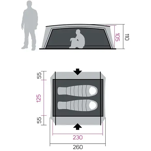 Намет Hannah Haven 2 Thyme - фото 5