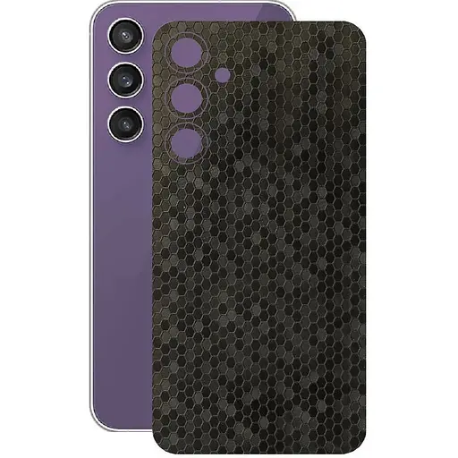 Захисна плівка StatusSKIN для Samsung Galaxy S23 FE S711 Корпус Вініл Соти чорні - фото 1