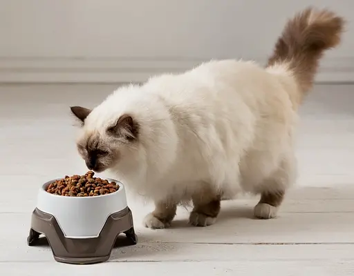 Миска для корма с регулируемой высотой Mimi 19x19x10/13h, коричневый - фото 5