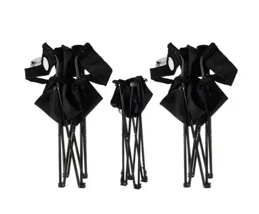 Туристичний комплект TRIZAND 25468 стіл + 2 складаних крісла з отворами для чашок - фото 6