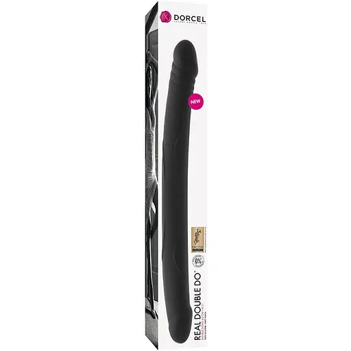 Двосторонній фалоімітатор Dorcel Real Double Do 42 см чорний